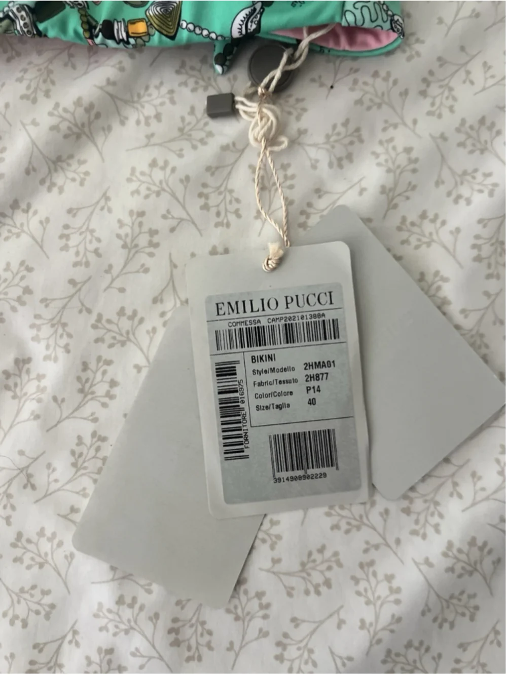 Emilio Pucci multicolour cyprea